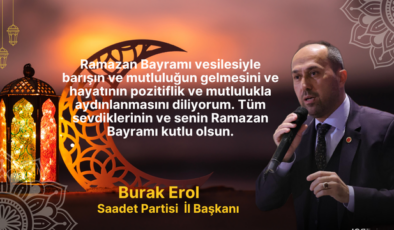 Burak Erol Bayram Mesajı