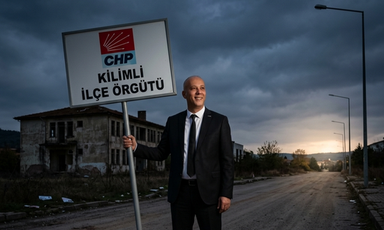 KİLİMLİ’DE CHP: TABELA VAR, SİYASET YOK!