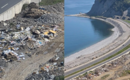KİLİMLİ SAHİL YOLU RESMEN ÇÖPLÜĞE ÇEVRİLDİ!