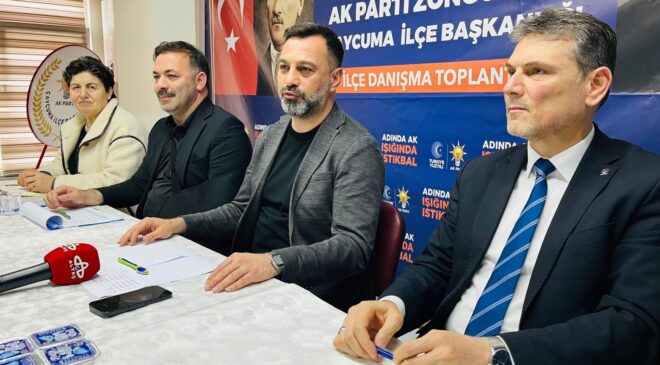 AK PARTİ ÇAYCUMA’DA SAHAYA İNİYOR!