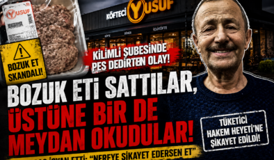 BOZUK ETİ SATTILAR, ÜSTÜNE BİR DE MEYDAN OKUDULAR!