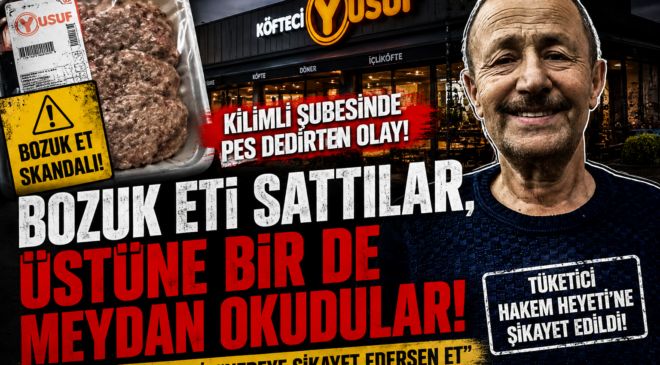 BOZUK ETİ SATTILAR, ÜSTÜNE BİR DE MEYDAN OKUDULAR!