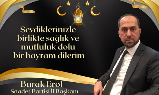 Burak Erol Bayram Mesajı