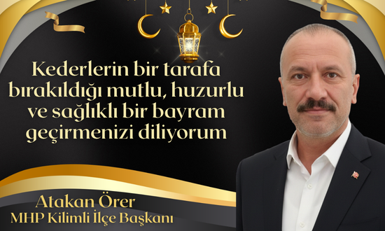 Atakan Örer Bayram Mesajı