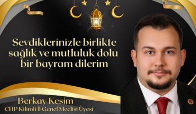 Berkay Kesim Bayram Mesajı