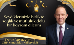 Deniz Yavuzılmaz Bayram Mesajı