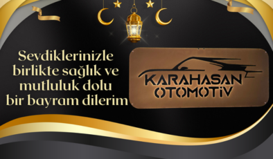 Karahasan Otomotiv Bayram Mesajı