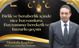 Mustafa Kaplan Bayram Mesajı