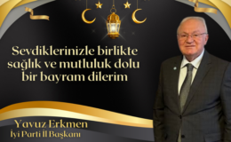 Yavuz Erkmen Bayram Mesajı