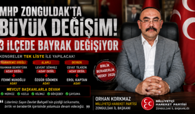 MHP Zonguldak’ta Kritik Karar! Kongreler Tek Listeyle