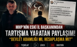 TARTIŞMA YARATAN PAYLAŞIM!”DEVLET ADAMLIĞI MI, HESAPLAŞMA MI?”