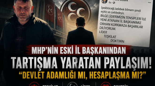 TARTIŞMA YARATAN PAYLAŞIM!”DEVLET ADAMLIĞI MI, HESAPLAŞMA MI?”