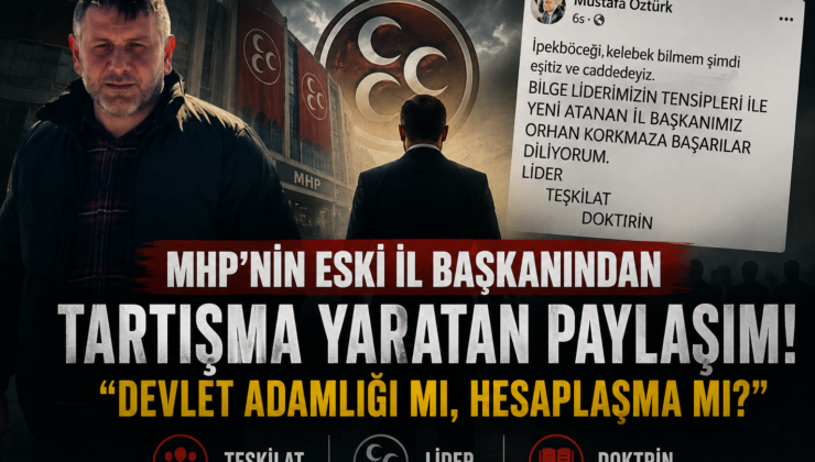 TARTIŞMA YARATAN PAYLAŞIM!”DEVLET ADAMLIĞI MI, HESAPLAŞMA MI?”
