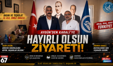 AYGÜN’DEN KARALİ’YE HAYIRLI OLSUN ZİYARETİ