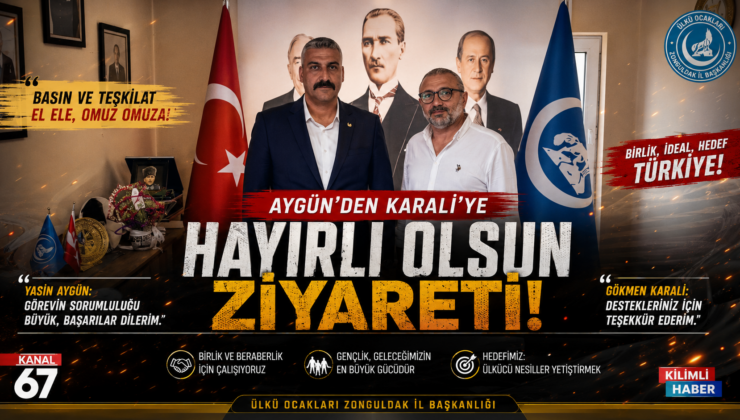 AYGÜN’DEN KARALİ’YE HAYIRLI OLSUN ZİYARETİ