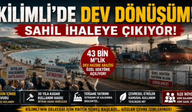 KİLİMLİ SAHİLİNDE KRİTİK HAMLE! TERSANE KARARI TARTIŞMA BAŞLATTI