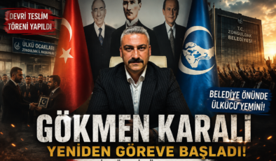 Devir Teslim Tamam, Mesaj Net Mi? Ülkücüler Belediye Önünde Yemin Etti