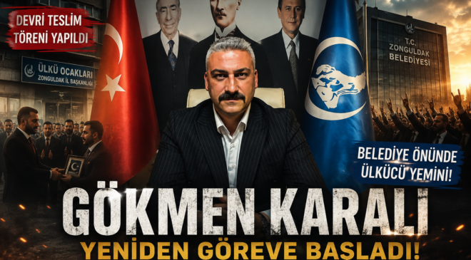 Devir Teslim Tamam, Mesaj Net Mi? Ülkücüler Belediye Önünde Yemin Etti
