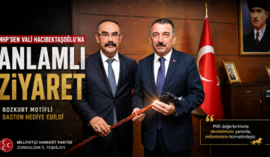 MHP’den Vali Hacıbektaşoğlu’na Anlamlı Ziyaret