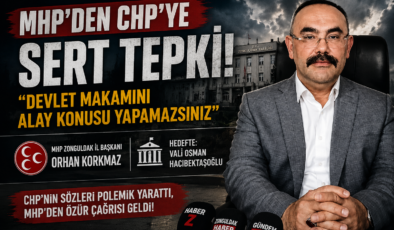 MHP’DEN CHP’YE SERT TEPKİ!