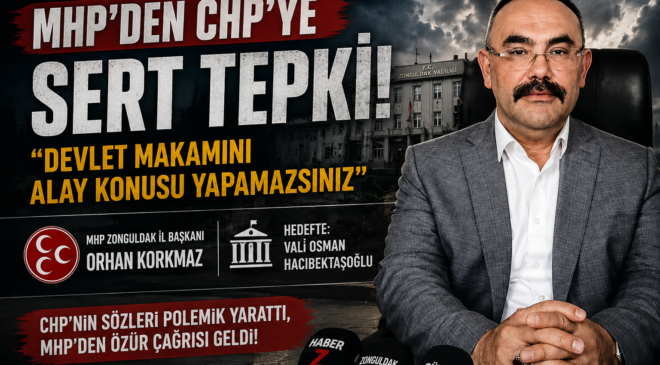 MHP’DEN CHP’YE SERT TEPKİ!