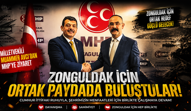 MUAMMER AVCI’DAN MHP’YE ZİYARET!