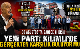 KİLİMLİ’DE YENİ PARTİ’YE 30 AĞUSTOS ŞOKU!