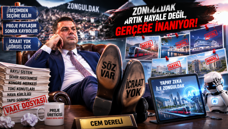 DERELİ’DE SÖZ VAR, İCRAAT YOK!
