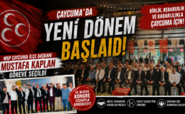 MHP  ÇAYCUMA’DA KAPLANLA YOLA DEVAM