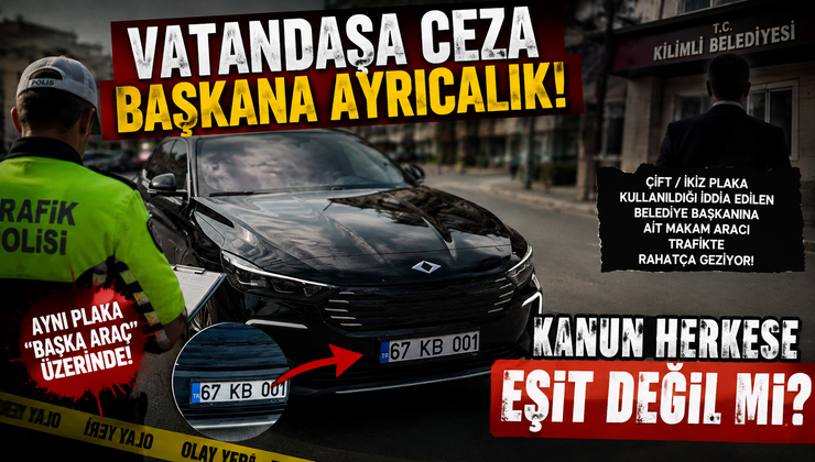 VATANDAŞA ACIMAYAN TRAFİK, MAKAM ARACINA NEDEN SESSİZ?