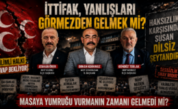 İTTİFAK, SUSMAK MI DEMEK? MHP’NİN ÖNÜNDE ZOR SINAV