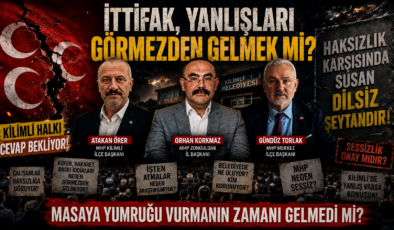 İTTİFAK, SUSMAK MI DEMEK? MHP’NİN ÖNÜNDE ZOR SINAV