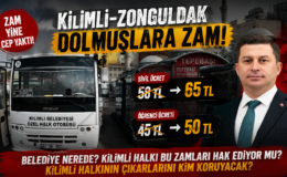 KİLİMLİ’DE ULAŞIM ZAMMI İSYANI