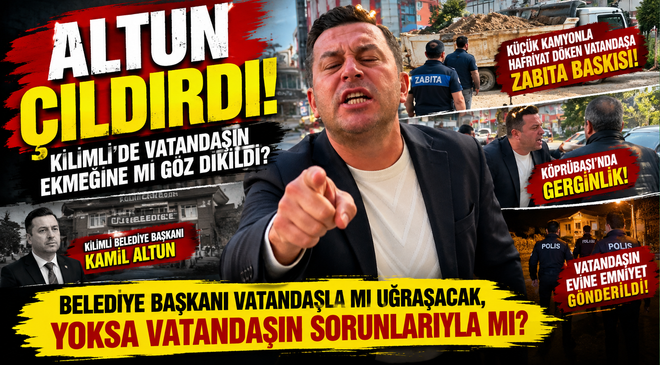 ALTUN ÇILDIRDI! KİLİMLİ’DE VATANDAŞIN EKMEĞİNE Mİ GÖZ DİKİLDİ?
