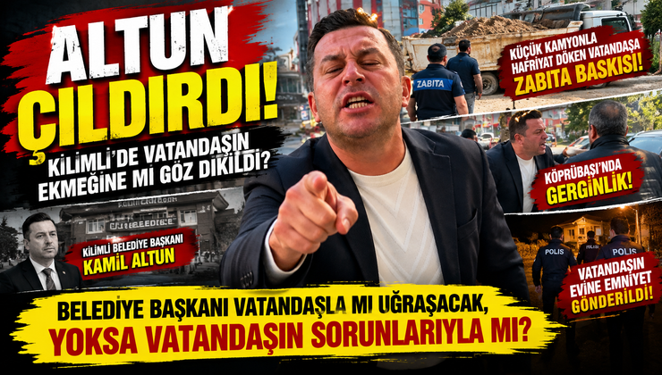 ALTUN ÇILDIRDI! KİLİMLİ’DE VATANDAŞIN EKMEĞİNE Mİ GÖZ DİKİLDİ?