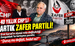 40 YILLIK CHP GEÇMİŞİ BİR KENARA! SARIAL ŞİMDİ ZAFER PARTİSİ’NDE