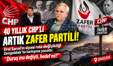 40 YILLIK CHP GEÇMİŞİ BİR KENARA! SARIAL ŞİMDİ ZAFER PARTİSİ’NDE