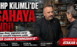 MHP KİLİMLİ’DE SAHAYA İNDİ!