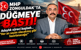 MHP ZONGULDAK’TA DÜĞMEYE BASTI!