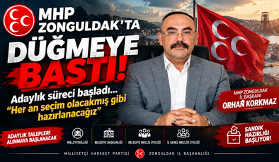 MHP ZONGULDAK’TA DÜĞMEYE BASTI!