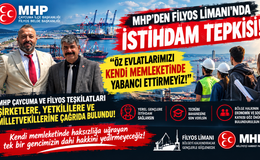 MHP: “ÖZ EVLATLARIMIZI YABANCI ETTİRMEYİZ!”