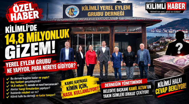 KİLİMLİ’DE 14,8 MİLYONLUK GİZEM!
