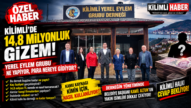 KİLİMLİ’DE 14,8 MİLYONLUK GİZEM!