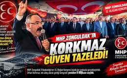 MHP ZONGULDAK’TA KORKMAZ GÜVEN TAZELEDİ!