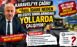 BELEDİYE YAPAMADI, ÖZEL İDARE Mİ YAPTI? KİLİMLİ’DE GÖZLER KARAVELİ’DE!