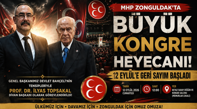 MHP’DE BÜYÜK KONGRE GERİ SAYIM BAŞLADI
