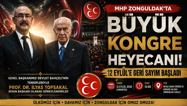 MHP’DE BÜYÜK KONGRE GERİ SAYIM BAŞLADI