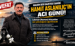 HALKIN SESİ GAZETESİ SAHİBİ HAMİT ASLANILIÇ’IN ACI GÜNÜ
