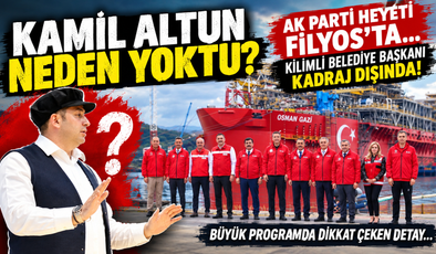 AK PARTİ HEYETİ TAM KADRO FİLYOS’TA… KAMİL ALTUN NEDEN YOK?