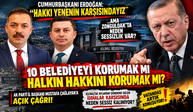 ERDOĞAN “HAKKI YENENİN KARŞISINDAYIZ” DEDİ… ZONGULDAK’TA NEDEN SESSİZLİK VAR?